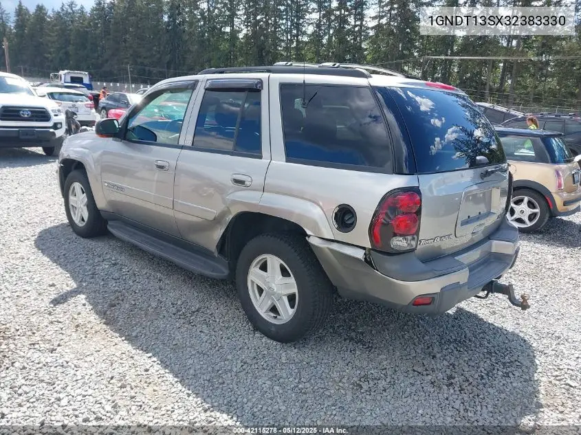 2003 Chevrolet Trailblazer Ltz VIN: 1GNDT13SX32383330 Lot: 42115278