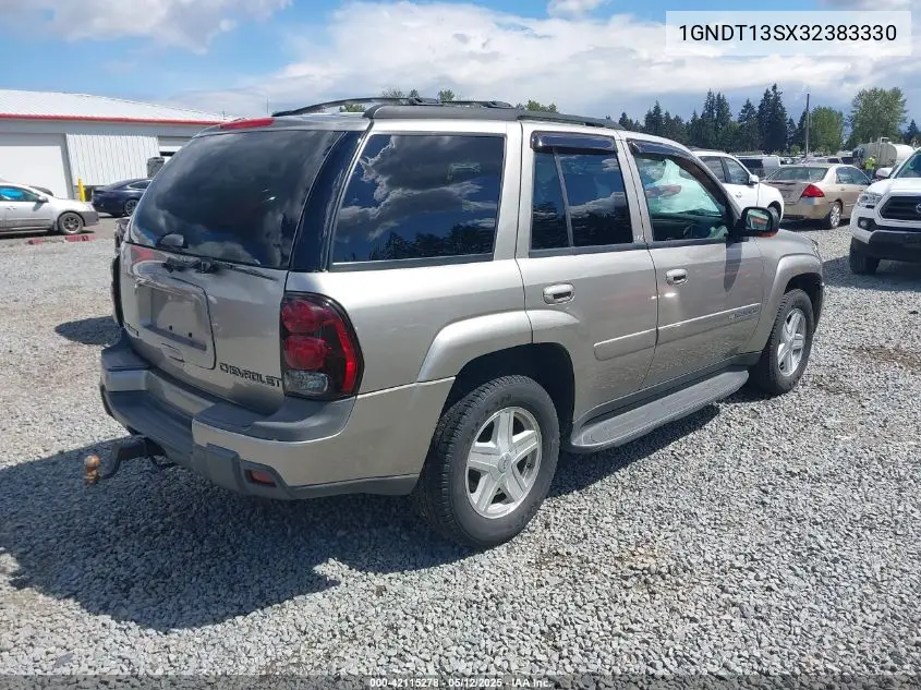 2003 Chevrolet Trailblazer Ltz VIN: 1GNDT13SX32383330 Lot: 42115278