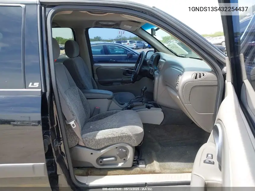 2003 Chevrolet Trailblazer Ls VIN: 1GNDS13S432254437 Lot: 42227820
