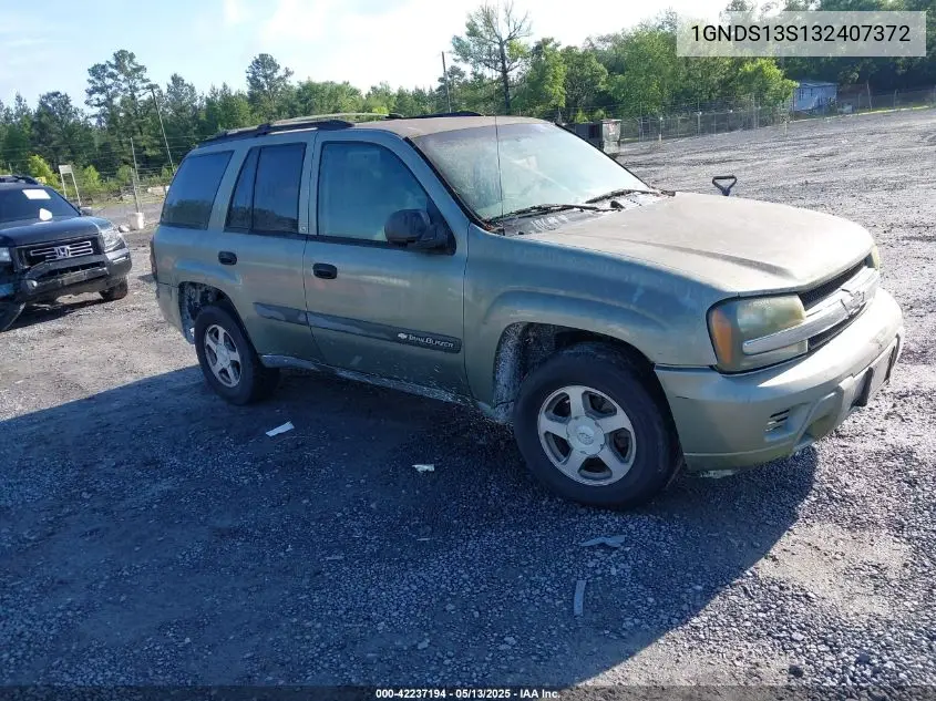 2003 Chevrolet Trailblazer Ls VIN: 1GNDS13S132407372 Lot: 42237194