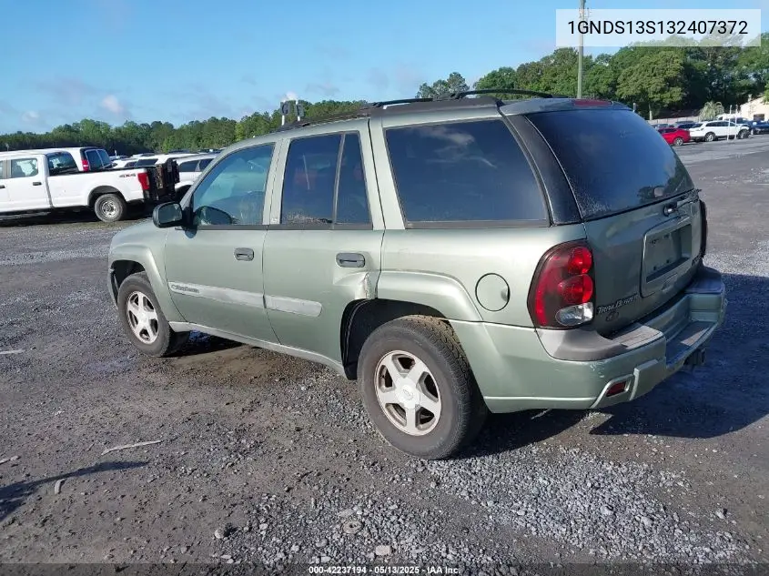 2003 Chevrolet Trailblazer Ls VIN: 1GNDS13S132407372 Lot: 42237194