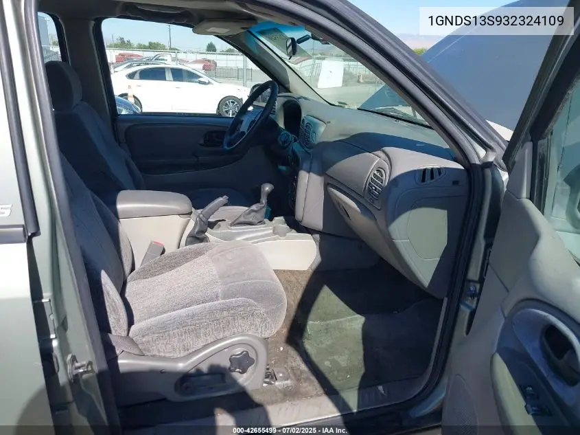 2003 Chevrolet Trailblazer Ls VIN: 1GNDS13S932324109 Lot: 42655499