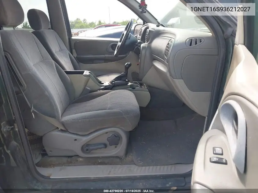 2003 Chevrolet Trailblazer Ext Lt VIN: 1GNET16S936212027 Lot: 42790220
