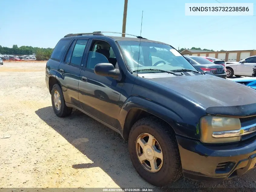 2003 Chevrolet Trailblazer Ls VIN: 1GNDS13S732238586 Lot: 42801099