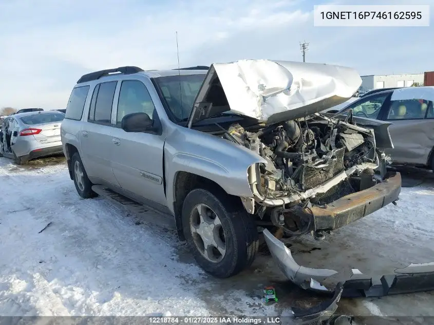 2004 Chevrolet Trailblazer Ext Ls/Lt/North Face Edition VIN: 1GNET16P746162595 Lot: 12218784X