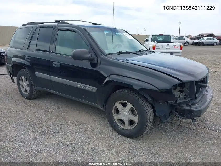 2004 Chevrolet Trailblazer Ls VIN: 1GNDT13S842111229 Lot: 42234264