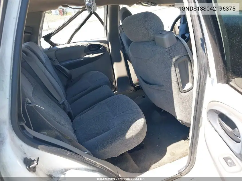 2004 Chevrolet Trailblazer Ls VIN: 1GNDS13S042196375 Lot: 42639124
