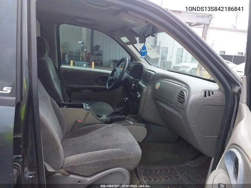 2004 Chevrolet Trailblazer Ls VIN: 1GNDS13S842186841 Lot: 42647527