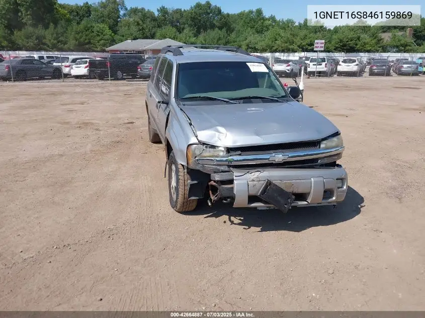 2004 Chevrolet Trailblazer Ext Ls VIN: 1GNET16S846159869 Lot: 42664887