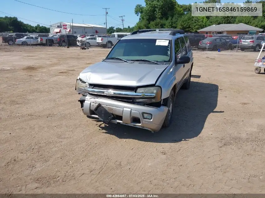 2004 Chevrolet Trailblazer Ext Ls VIN: 1GNET16S846159869 Lot: 42664887