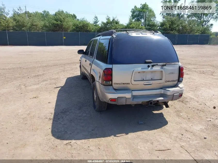 2004 Chevrolet Trailblazer Ext Ls VIN: 1GNET16S846159869 Lot: 42664887