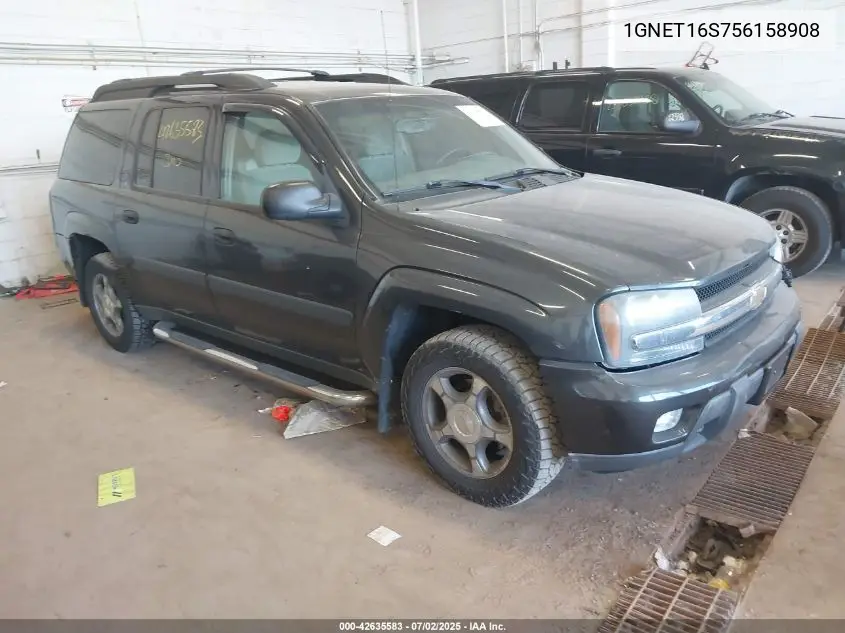 2005 Chevrolet Trailblazer Ext Ls VIN: 1GNET16S756158908 Lot: 42635583