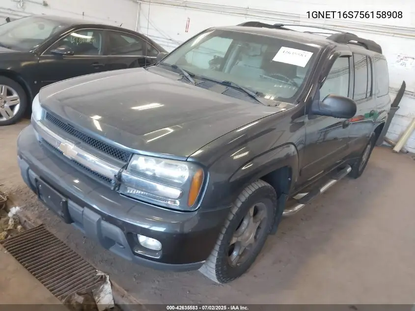 2005 Chevrolet Trailblazer Ext Ls VIN: 1GNET16S756158908 Lot: 42635583