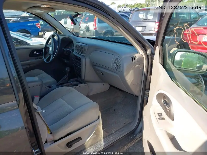 2005 Chevrolet Trailblazer Ls VIN: 1GNDT13S752216619 Lot: 42650953