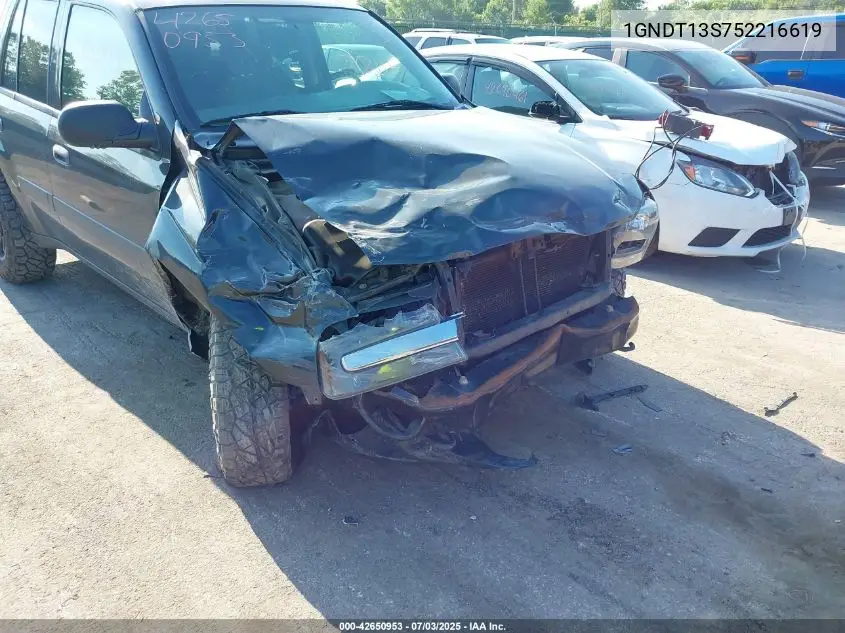 2005 Chevrolet Trailblazer Ls VIN: 1GNDT13S752216619 Lot: 42650953