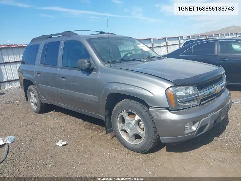 2005 Chevrolet Trailblazer Ext Ls VIN: 1GNET16S856133743 Lot: 42652687