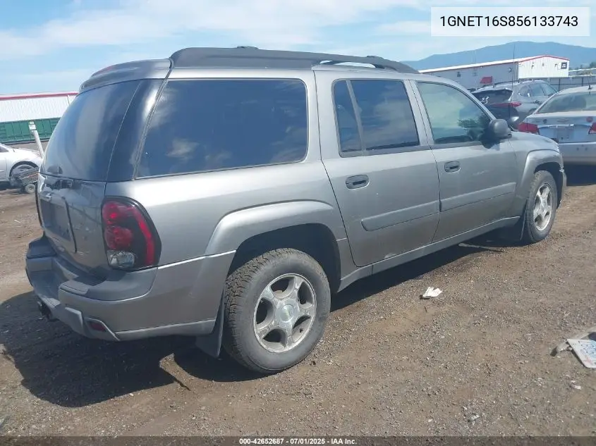 2005 Chevrolet Trailblazer Ext Ls VIN: 1GNET16S856133743 Lot: 42652687