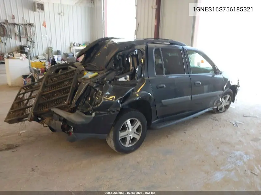 2005 Chevrolet Trailblazer Ext Ls VIN: 1GNES16S756185321 Lot: 42668053