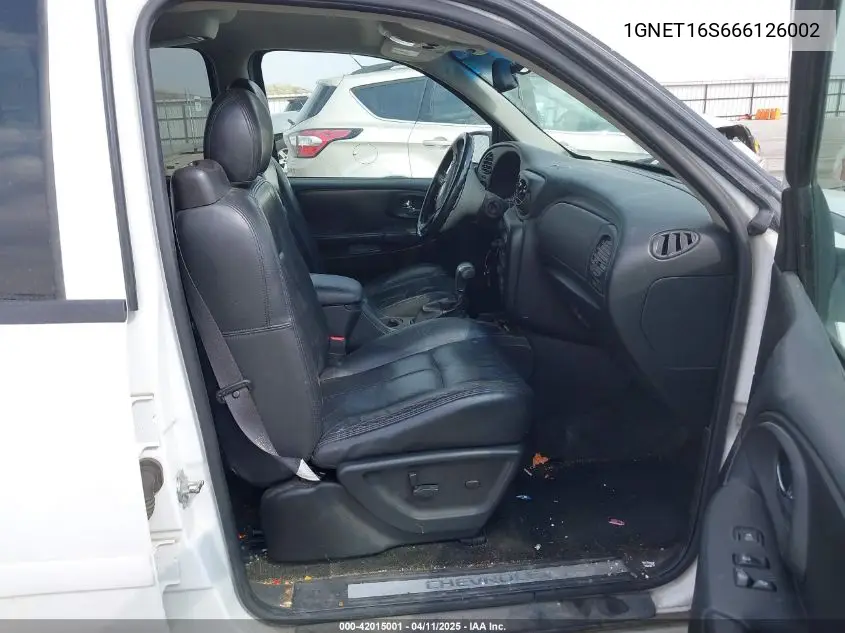 2006 Chevrolet Trailblazer Ext Lt VIN: 1GNET16S666126002 Lot: 42015001