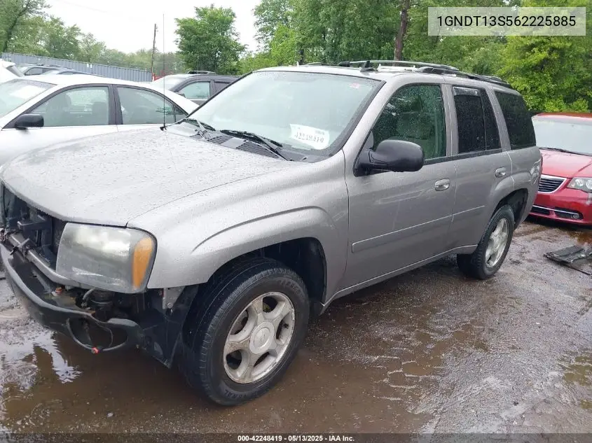 2006 Chevrolet Trailblazer Lt VIN: 1GNDT13S562225885 Lot: 42248419