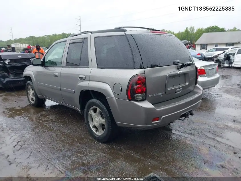 2006 Chevrolet Trailblazer Lt VIN: 1GNDT13S562225885 Lot: 42248419
