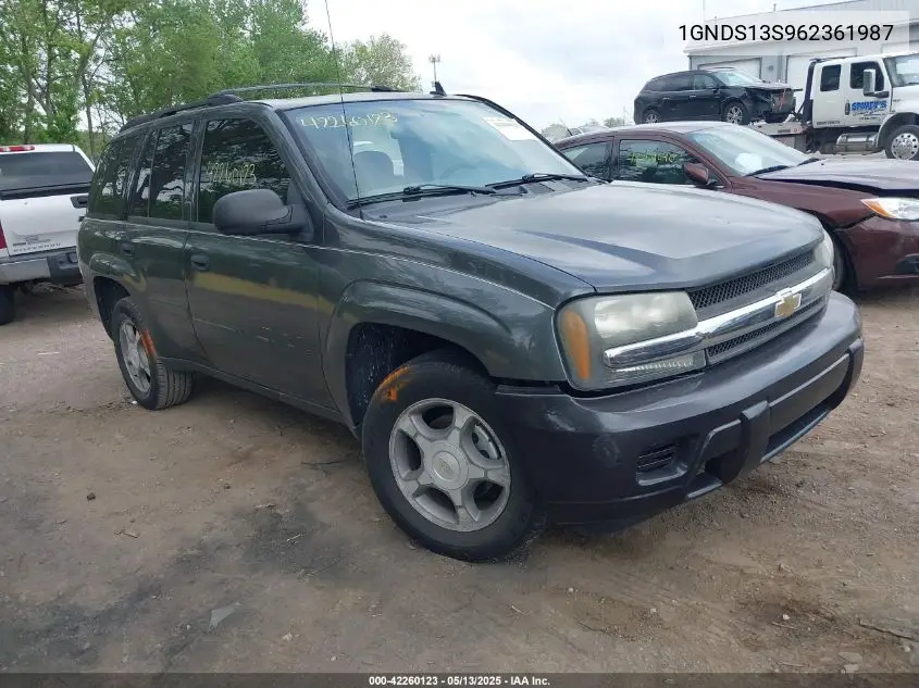 2006 Chevrolet Trailblazer Ls VIN: 1GNDS13S962361987 Lot: 42260123