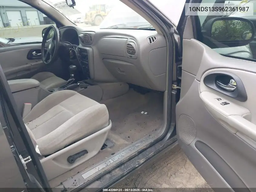 2006 Chevrolet Trailblazer Ls VIN: 1GNDS13S962361987 Lot: 42260123
