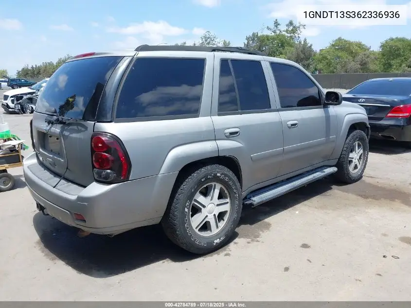 2006 Chevrolet Trailblazer Lt VIN: 1GNDT13S362336936 Lot: 42784789