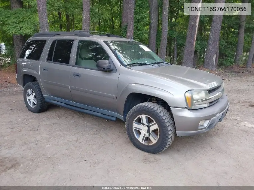 2006 Chevrolet Trailblazer Ext Ls VIN: 1GNET16S766170056 Lot: 42790423