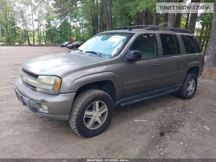 2006 Chevrolet Trailblazer Ext Ls VIN: 1GNET16S766170056 Lot: 42790423