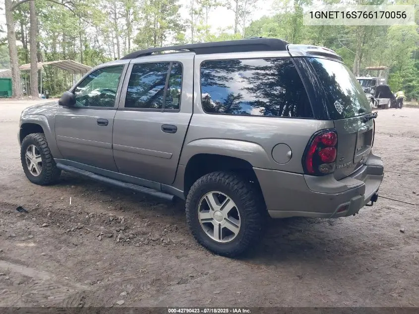 2006 Chevrolet Trailblazer Ext Ls VIN: 1GNET16S766170056 Lot: 42790423