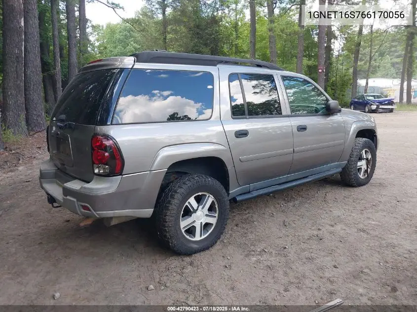 2006 Chevrolet Trailblazer Ext Ls VIN: 1GNET16S766170056 Lot: 42790423