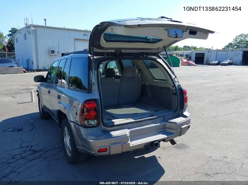 2006 Chevrolet Trailblazer Ls VIN: 1GNDT13S862231454 Lot: 42816037