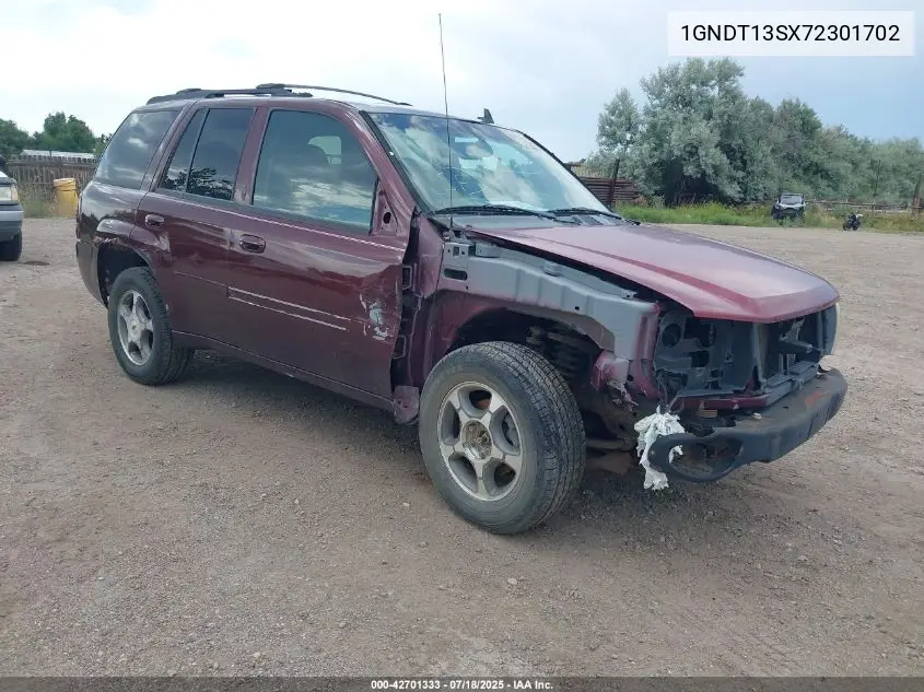 2007 Chevrolet Trailblazer Ls/Lt VIN: 1GNDT13SX72301702 Lot: 42701333