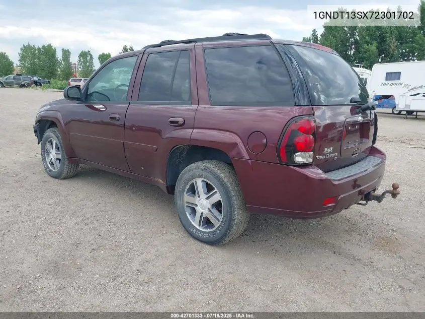2007 Chevrolet Trailblazer Ls/Lt VIN: 1GNDT13SX72301702 Lot: 42701333