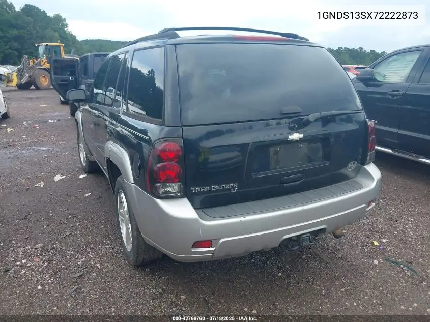 2007 Chevrolet Trailblazer Lt VIN: 1GNDS13SX72222873 Lot: 42768760