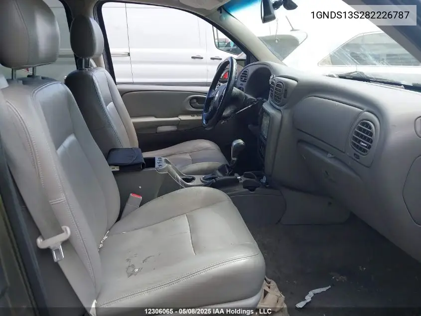 2008 Chevrolet Trailblazer Ls/Lt VIN: 1GNDS13S282226787 Lot: 12306065