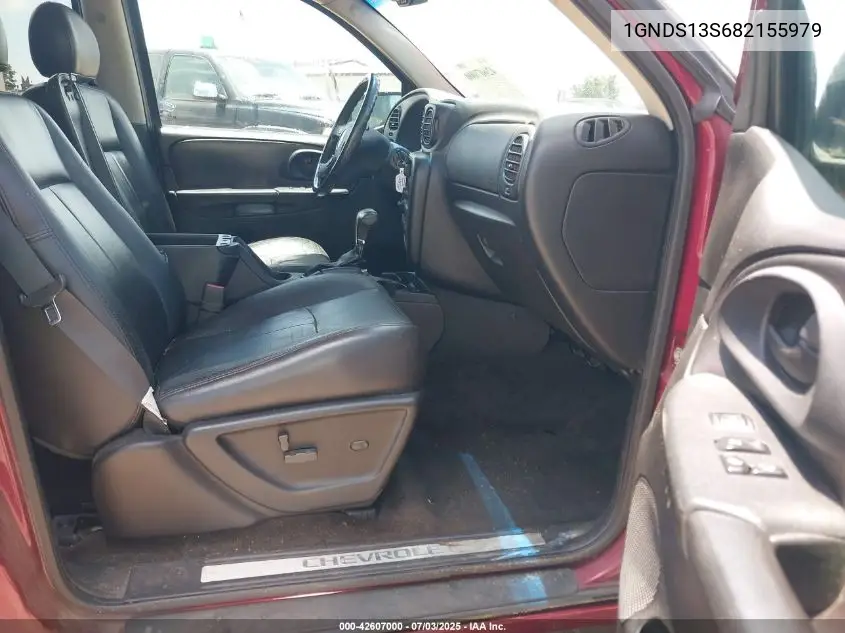 2008 Chevrolet Trailblazer Lt VIN: 1GNDS13S682155979 Lot: 42607000