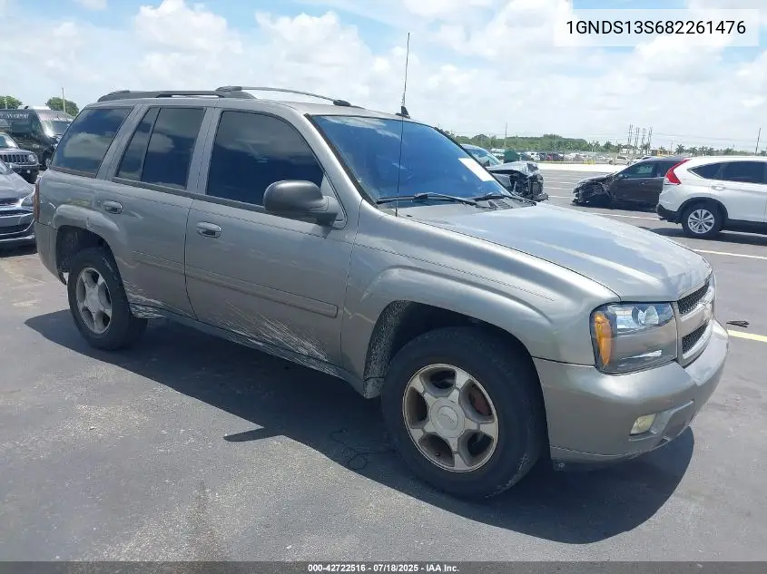 2008 Chevrolet Trailblazer Lt VIN: 1GNDS13S682261476 Lot: 42722516