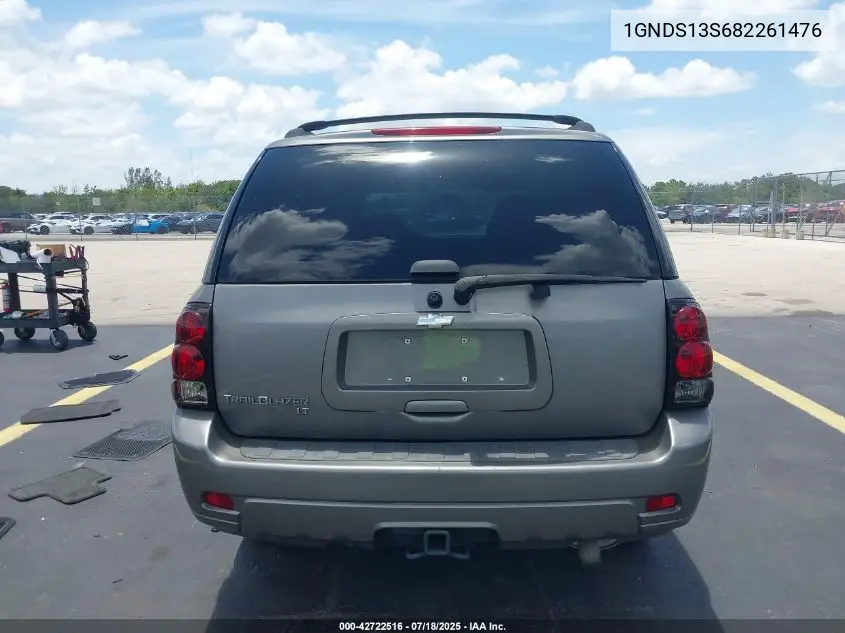 2008 Chevrolet Trailblazer Lt VIN: 1GNDS13S682261476 Lot: 42722516
