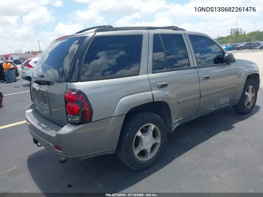 2008 Chevrolet Trailblazer Lt VIN: 1GNDS13S682261476 Lot: 42722516