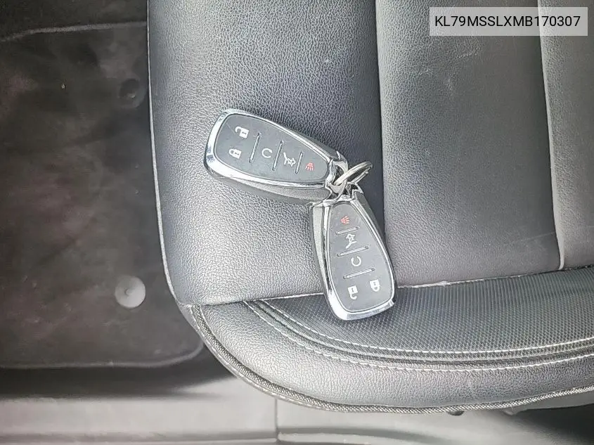 2021 Chevrolet Trailblazer Awd Activ VIN: KL79MSSLXMB170307 Lot: 42679353