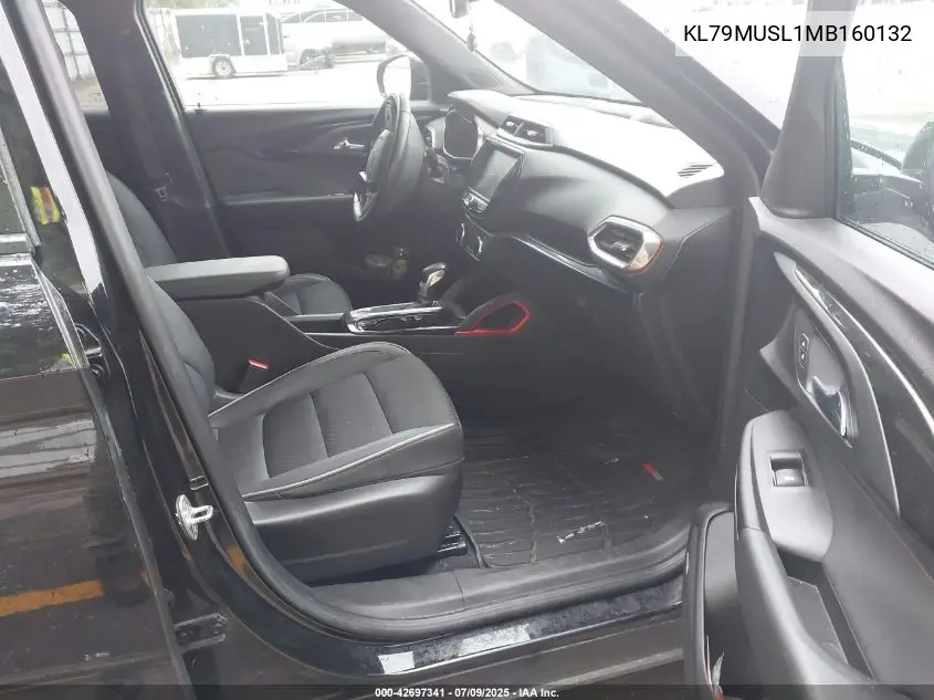 2021 Chevrolet Trailblazer Awd Rs VIN: KL79MUSL1MB160132 Lot: 42697341