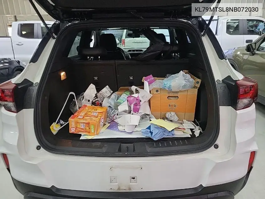 2022 Chevrolet Trailblazer Rs VIN: KL79MTSL8NB072030 Lot: 42682656