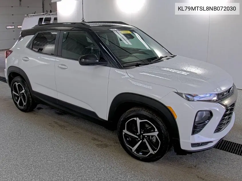 2022 Chevrolet Trailblazer Rs VIN: KL79MTSL8NB072030 Lot: 42682656