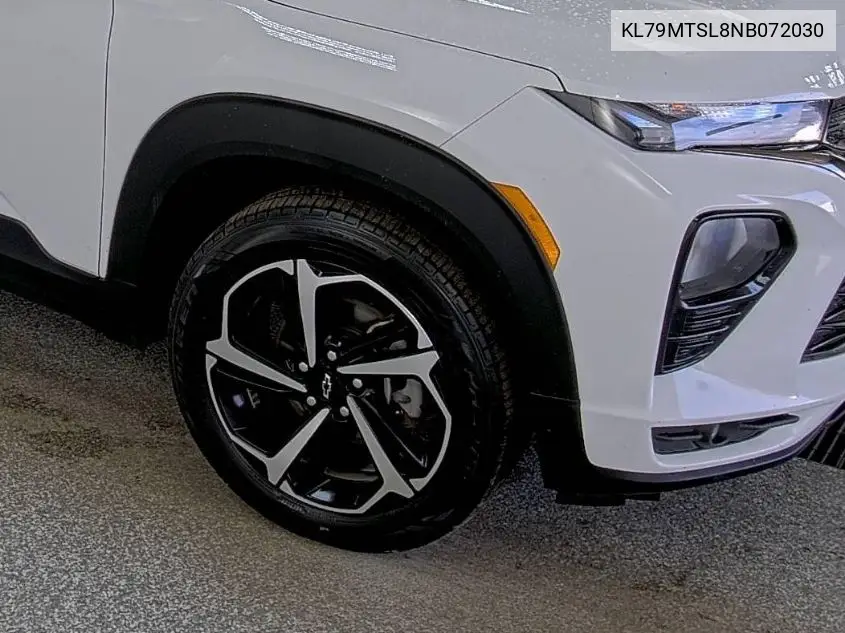 2022 Chevrolet Trailblazer Rs VIN: KL79MTSL8NB072030 Lot: 42682656
