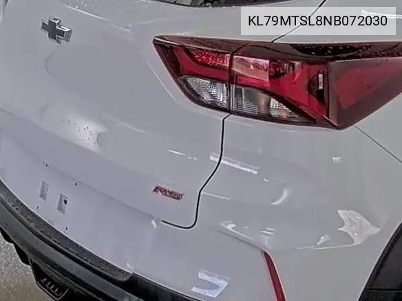 2022 Chevrolet Trailblazer Rs VIN: KL79MTSL8NB072030 Lot: 42682656