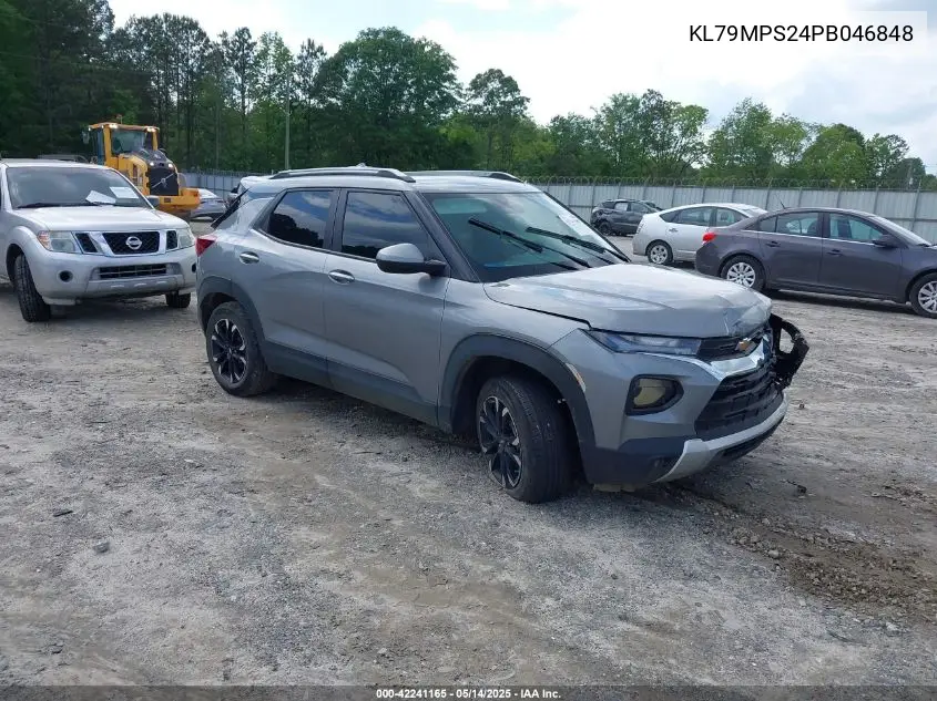 2023 Chevrolet Trailblazer Fwd Lt VIN: KL79MPS24PB046848 Lot: 42241165