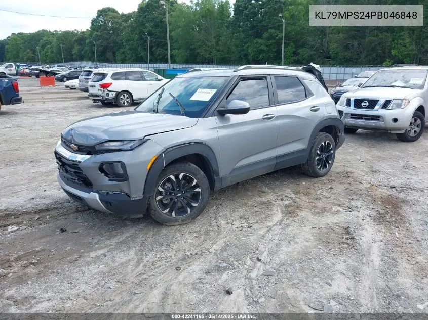 2023 Chevrolet Trailblazer Fwd Lt VIN: KL79MPS24PB046848 Lot: 42241165