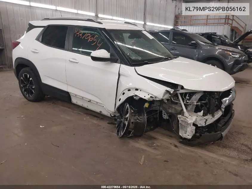 2023 Chevrolet Trailblazer Fwd Lt VIN: KL79MPS29PB056162 Lot: 42270654